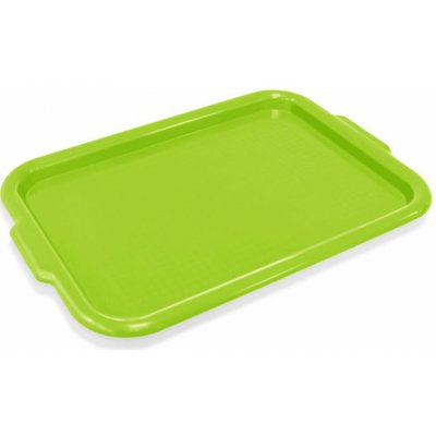 Plastkon Tác hranatý velký hrušková zelená 34x48x2,5 cm – Zboží Mobilmania
