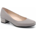 Dámské kožené lodičky Dapi šedé 25810 F – Zboží Mobilmania