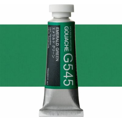 Holbein kvašová barva 15 ml Emerald Green – Hledejceny.cz