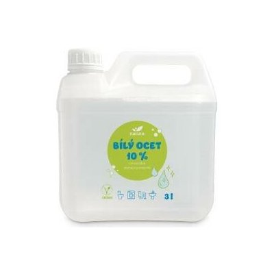 Natura Bílý ocet 10% 3 l – Zboží Mobilmania