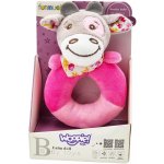 Wiky Chrastítko plyš kroužek kráva 13cm – Zboží Dáma