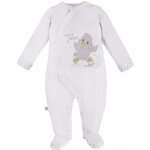 EEVI Overal NEWBORN bílý Bílá Newborn – Zboží Dáma