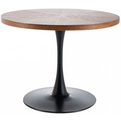 Signal Jídelní stůl AMADEO, Ořech/Černý mat – Zboží Dáma