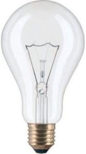 TES-LAMP žárovka E27 200W průměr 68 čirá