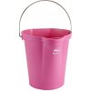 Úklidový kbelík Vikan Růžový plastový kbelík 12 l