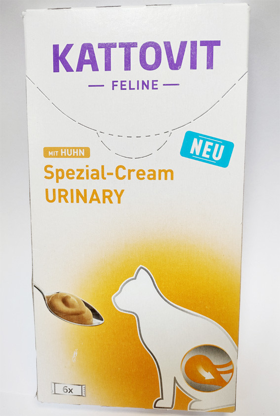 Kattovit Special Cream Urinary kuře 6 x 15 g