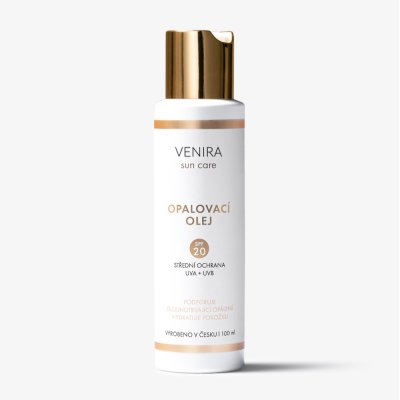 Venira opalovací olej SPF20 100 ml – Zboží Mobilmania