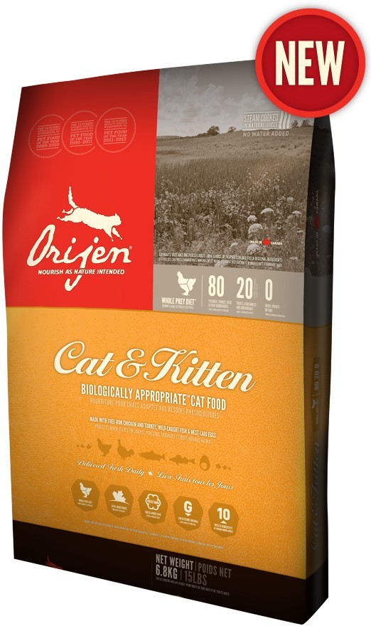 Orijen CAT AND KITTEN granule pro koťata a kočky 1,8 kg