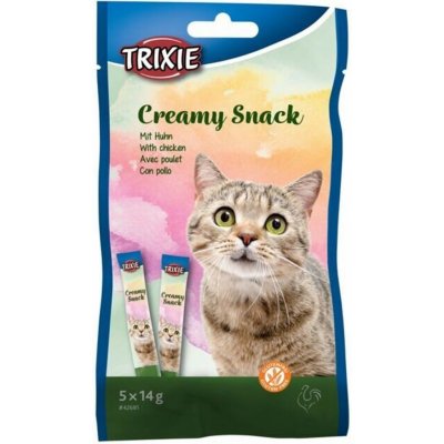 Trixie Cat Creamy Snack kuřecí 5 x 14 g