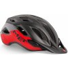 Cyklistická helma MET Crossover black/Red matt 2021