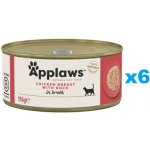 Applaws Cat Kuřecí prsa a kachna 6 x 156 g – Hledejceny.cz