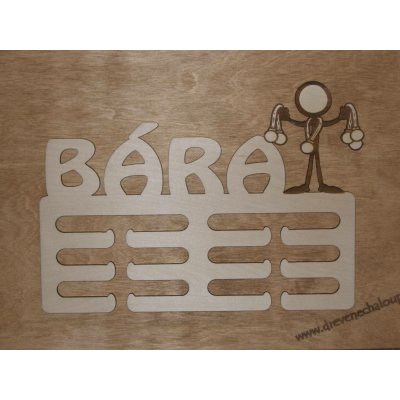 DCH Věšák na medaile univerzální Medailový panák 30x20 cm – HobbyKompas.cz