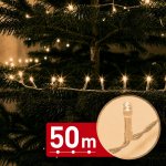 Phenom LED světelný řetěz 50 m s 1000 LED v teplé bílé – Hledejceny.cz