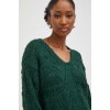 Dámský svetr a pulovr Answear Lab Vlněný svetr hřejivý mj85232.fkk zelená