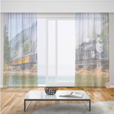 IMPAR Záclony Lokomotiva (Rozměr záclony: 150x250) – Hledejceny.cz