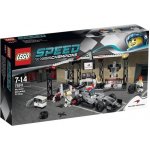 LEGO® Speed Champions 75911 Zastávka v boxech pro McLaren Mercedes – Zboží Živě