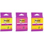 POST-IT Super Sticky Bloček lepicí 76 x 76 mm mix barev 1 ks – Hledejceny.cz