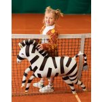 PartyDeco Balonek fóliový Zebra 115 cm – Zboží Dáma