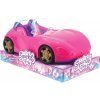 Výbavička pro panenky Sparkle Girlz auto závodní sportovní růžové plastový kabriolet