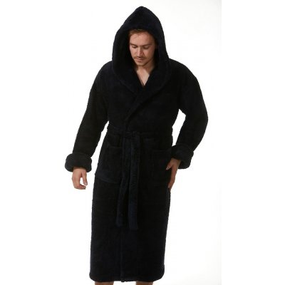 Župan pánský huňatý 1z1007 modrá – Zboží Dáma