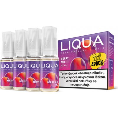 Ritchy Liqua Elements 4Pack Berry Mix 4 x 10 ml 3 mg – Hledejceny.cz