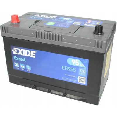 Exide Excell 12V 95Ah 720A EB955 – Sleviste.cz