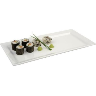 APS Servírovací tác podnos sushi obdélník melamin 53x18cm