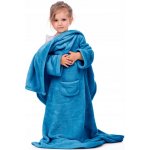 DecoKing Dětská deka s rukávy Lazy tmavě modrá – Hledejceny.cz