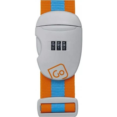 Go Travel Combi Luggage Strap blue/orange – Zboží Mobilmania