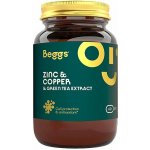 Beggs Zinc + Copper + Green tea extract 60 kapslí – Hledejceny.cz