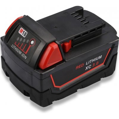 NTL MIL-M18-30L MILWAUKEE M18 18V 3000mAh Li-Ion Samsung - neoriginální – Zbozi.Blesk.cz