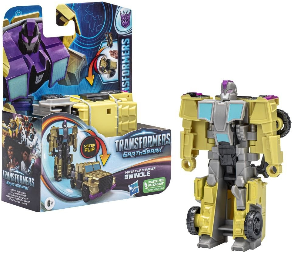 Hasbro TRANSFORMERS EARTHSPARK TERRAN 1-STEP FLIP