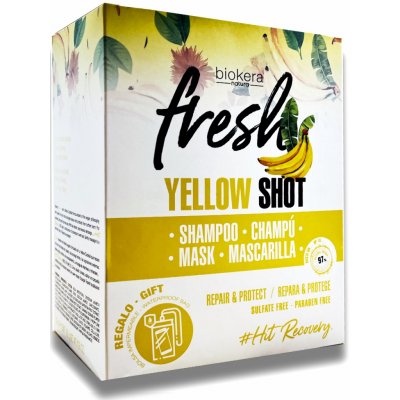 Salerm Summer Yellow Shot šampón 300 ml +maska 250 ml + pouzdro na mobil dárková sada
