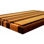 Vatis Velké krájecí dřevěné prkénko javor/ořech 48x29x2,5cm – Zboží Mobilmania