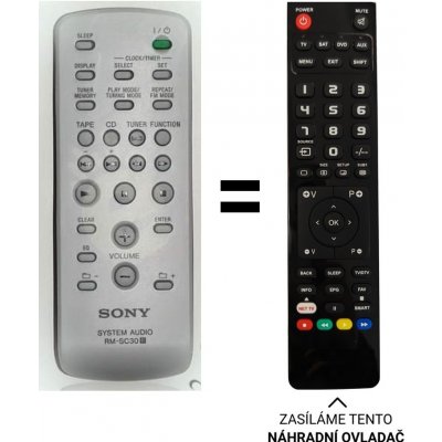 Dálkový ovladač Predátor Sony CMT-CPZ2 – Zbozi.Blesk.cz