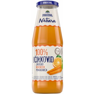 Fructal Šťáva z mrkve a jablek 0,7 l – Zboží Dáma