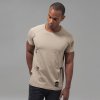 Pánské Tričko Urban Classics Ripped Raglan Tee warm sand