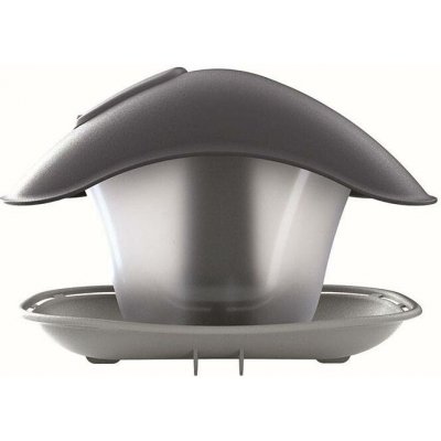 Prosperplast Krmítko pro ptáčky BIRDYFEED SQUARE šedý kámen 24,8 cm – Hledejceny.cz