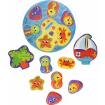 Playgro Plovoucí puzzle do vany 9 ks – Zbozi.Blesk.cz