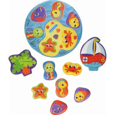 Playgro Plovoucí puzzle do vany 9 ks – Zbozi.Blesk.cz