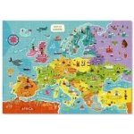 DoDo Mapa Evropy 100 dílků – Zboží Dáma