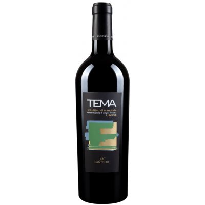 Cantolio Primitivo Di Manduria ‘TEMA‘ Riserva DOP 2017 15% 0,75 l (holá láhev) – Hledejceny.cz