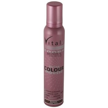 Vitale Exclusively barvící pěnové tužidlo Brown hnědá 200 ml