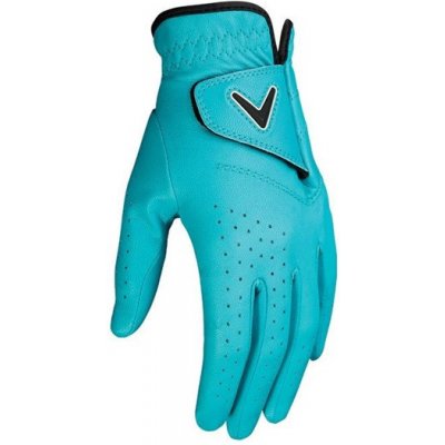 Callaway Opti Color Womens Golf Glove tyrkysová Levá S – Zboží Dáma