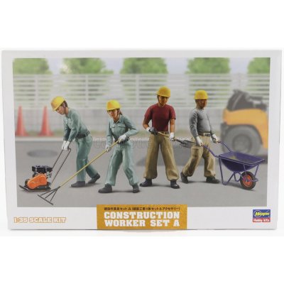 Hasegawa Accessories Construction Worker Set A 1:35