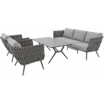 Doppler RIVA EXPERT set - hliníková zahradní souprava šedá – Zboží Mobilmania