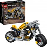 LEGO® Technic 42225 Žlutá motorka – Zboží Dáma
