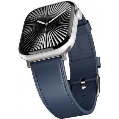 Epico Leather na Apple Watch 42/44/45/49mm modrý 9918131600005 – Zboží Živě