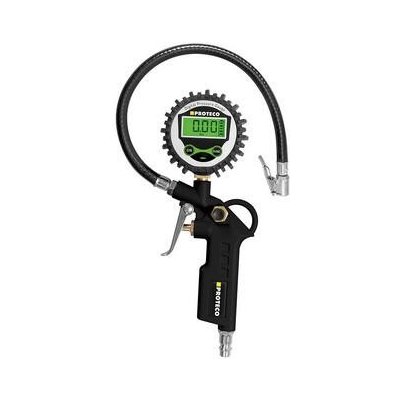 Pistole na huštění pneumatik PROTECO + digi manometr – Zbozi.Blesk.cz