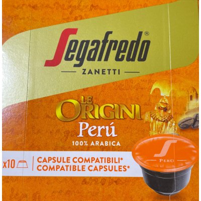 Segafredo Zanetti Le Origini Peru kapsle 10 x 7,5 g – Zboží Dáma